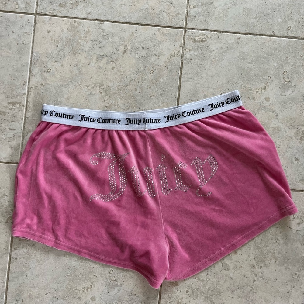 Juicy Y2K Sleep Shorts